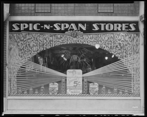 Spic-n-Span Stores (Colgate Palmolive window)