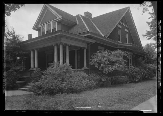 Leonard Shouse Jr., home; 55 Mentelle Park corner of Cramer, exterior