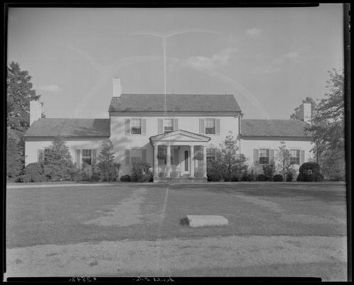 Scarlet Gate; exterior front of house