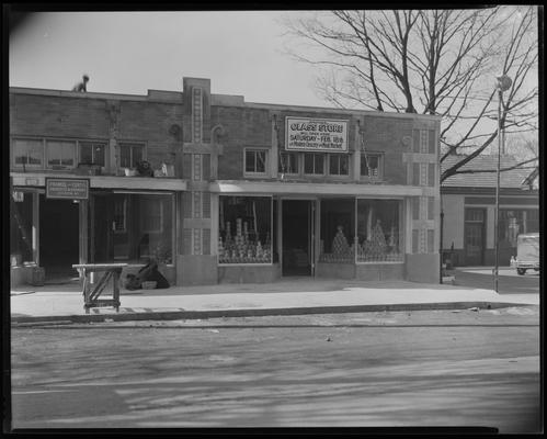 Glass Store; Frankel & Curtis Architects,126 East Main Street; exterior front of building