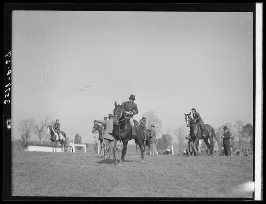 Horse Show, J.E. Madden; riders on horses