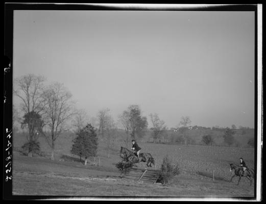 Horse Show, J.E. Madden; rider on horse