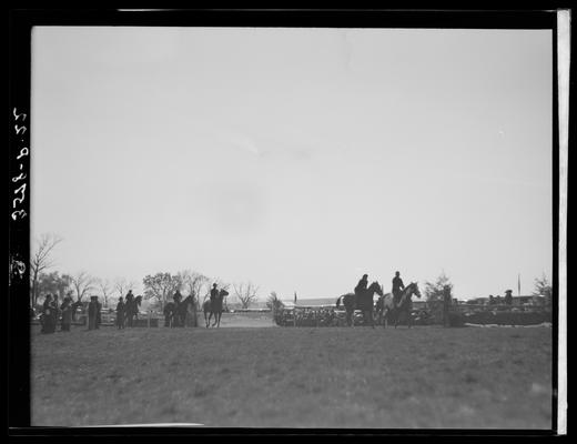 Horse Show, J.E. Madden; riders on horses