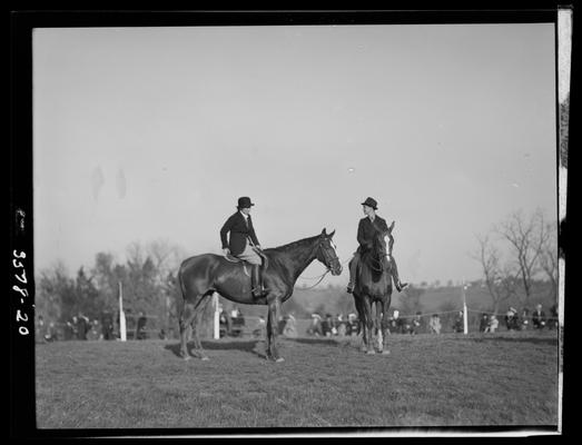 Horse Show, J.E. Madden; riders on horses