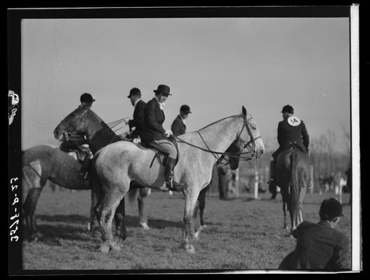 Horse Show, J.E. Madden; men on horses