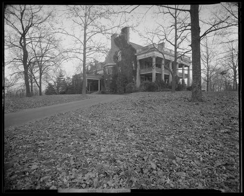 Camden Home, Versailles; Mary C. Tipton, external left side of house