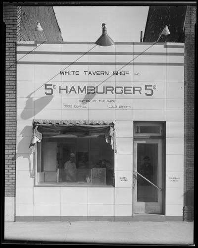 White Tavern Shop, 265 East Main Street; exterior front of building (