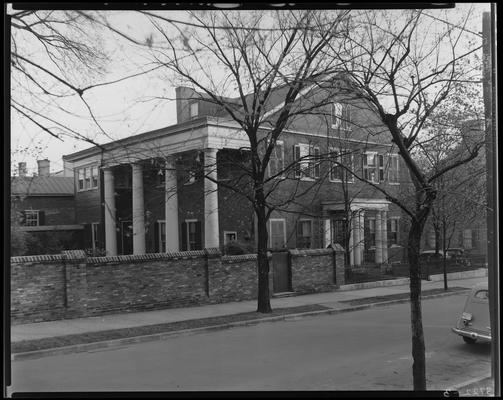 Bodley Home; Second & Market Streets, Dr. W.O. Bullock; exterior of house