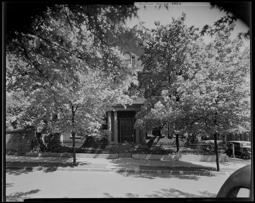 Bodley Home; Second & Market Streets, Dr. W.O. Bullock; exterior of house