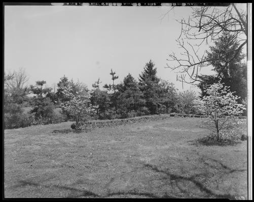 Mrs. Silas Mason; view of landscape