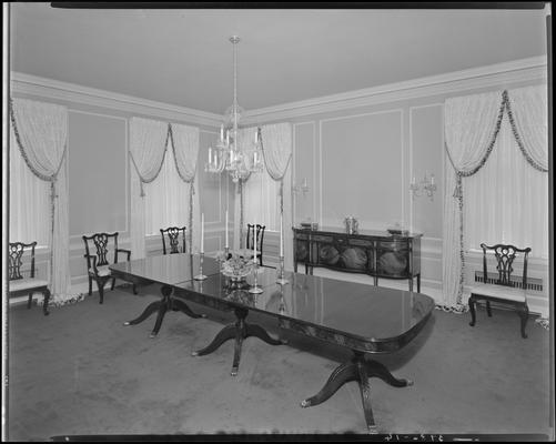 Fisher Home; dining room