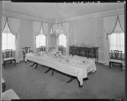 Fisher Home; dining room