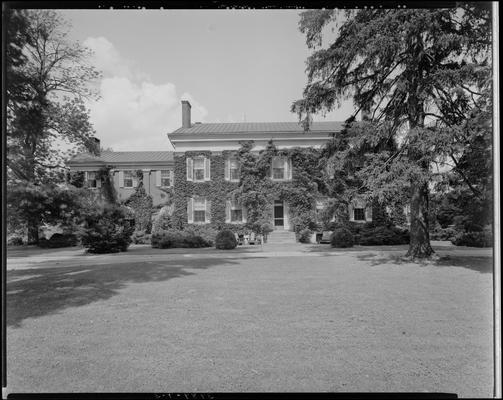 Runnymede Farm; Senator John M. Camden, exterior of home, front view