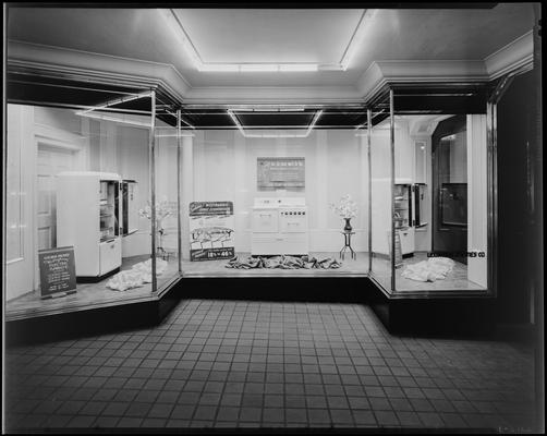 Lexington Utilities Company, 101 North Broadway; window display