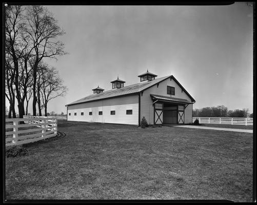 Caywood Barn; horse barn, exterior
