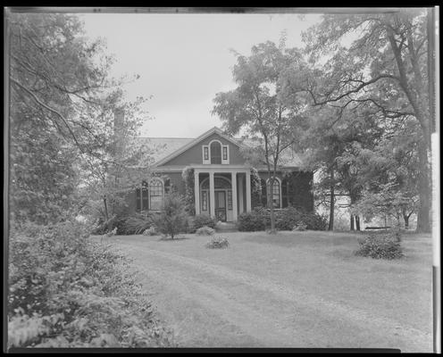Cedar Grove; S. Peyton Welch; exterior front of house