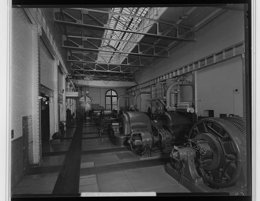 Lexington Utilities Company, 101 North Broadway; power plant, interior