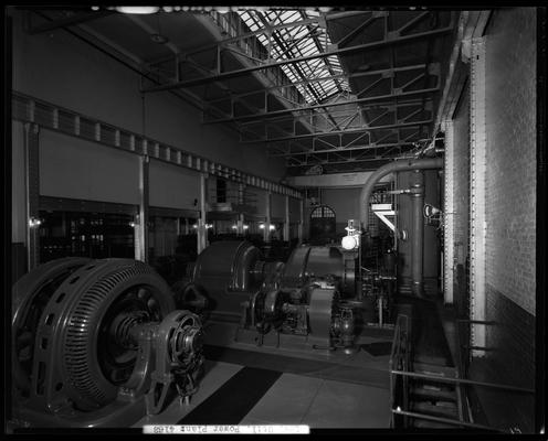 Lexington Utilities Company, 101 North Broadway; power plant, interior