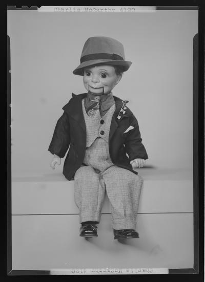 Charlie McCarthy (ventriloquist dummy); images taken to promote 