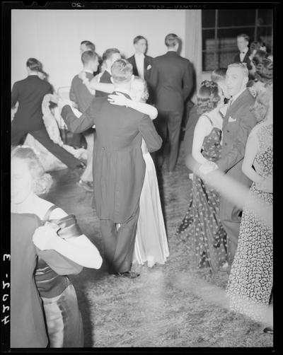 Delta Chi Dance (1939 Kentuckian) (University of Kentucky); couples on the dance