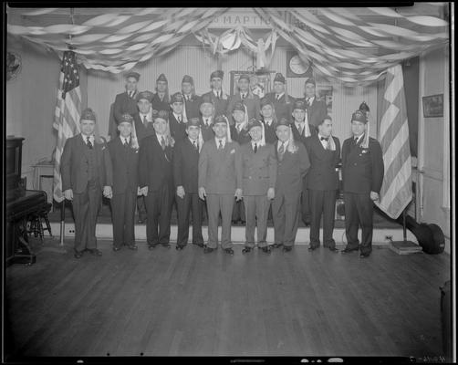 Henry Clay Chapter; Order of Ahepa; group portrait
