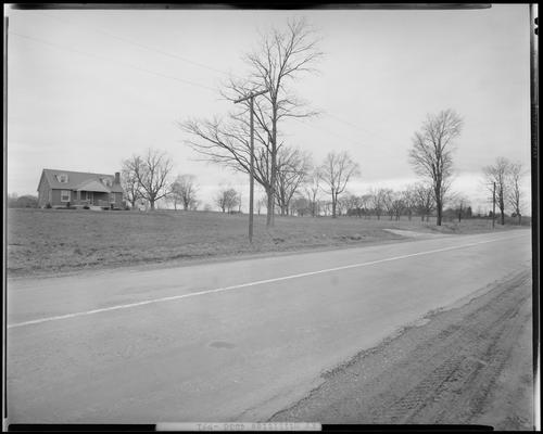 Kentucky Utilities Company (167 West Main Street); road scenes, view of the road and electric utility poles