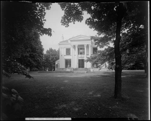 Bell House; exterior view of home [NEGATIVE INCORRECTLY LABELED 