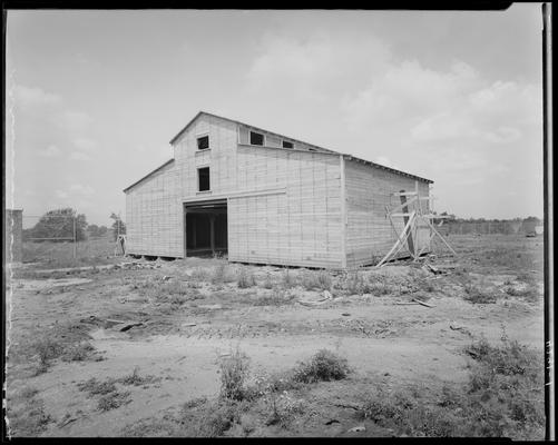 J. Fred Beggs & Sons, contractors (construction); Narcotic Farm building under construction