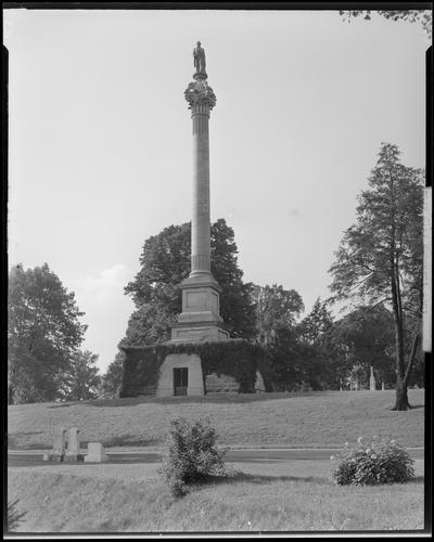 Henry Clay Monument; cemetery mausoleum and monument for Henry Clay