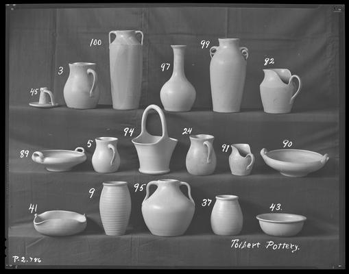 Tolbert Pottery; p. 2 c. 786; advertisement display