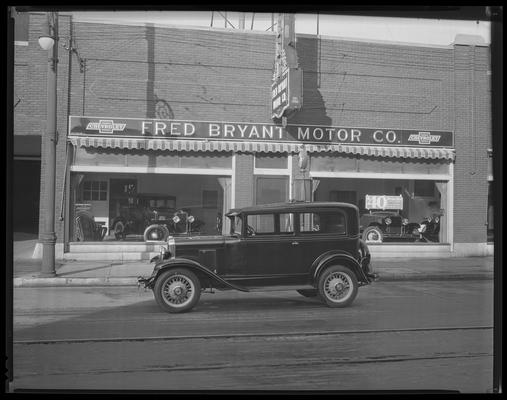 Fred Bryant Motor Car Company, 728 Bullock Avenue; exterior