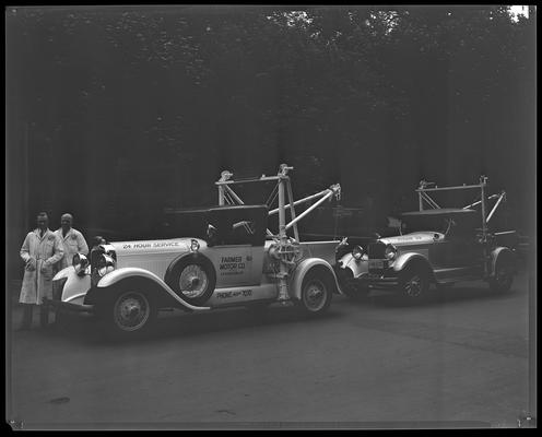Farmer Motor Company; Studebaker tow trucks
