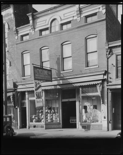 Cyclone Stores, 361 West Short Street; exterior
