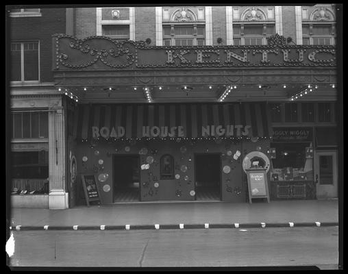 Kentucky Theatre (movie theater), 214 East Main, exterior; 