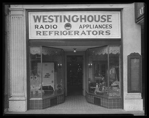 Lail Electric Company; 222 East Main Street, exterior (Westinghouse)