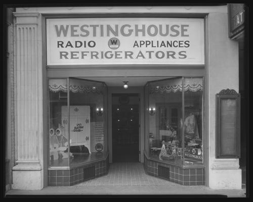 Lail Electric Company; 222 East Main Street, exterior (Westinghouse)