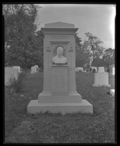 Professor M.A. Cassidy; monument