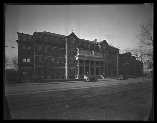 St. Joseph's Hospital, 544 West Second (2nd) Street; exterior