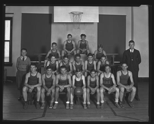 Morton Junior High School, 120 Walnut Street; basketball team