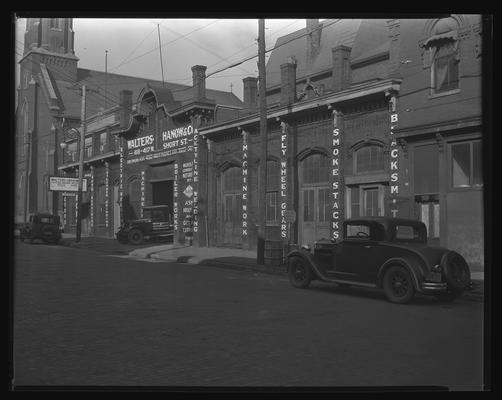 Walters, Hanow & Company; exterior ; 411-417 West Short Street