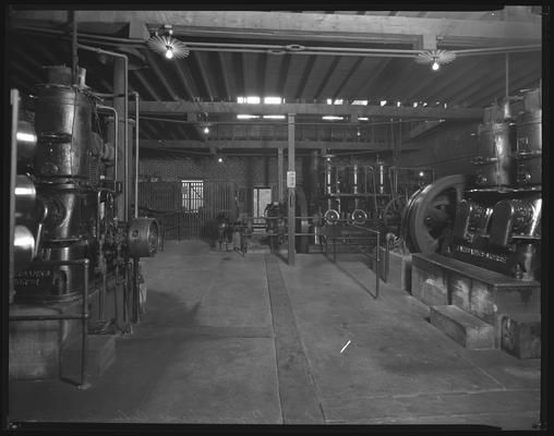 Texas Louisiana Power Company (Columbia, Kentucky); interior, Fairbanks-Morse machines