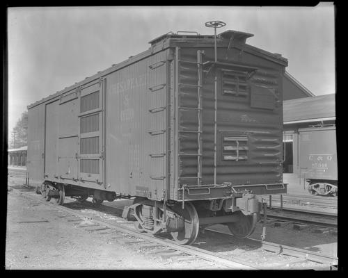 Cheapside and Ohio Railroad; box car