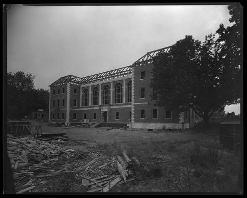 J.F. Hardyman Construction Company; construction of University of Kentucky Library Building