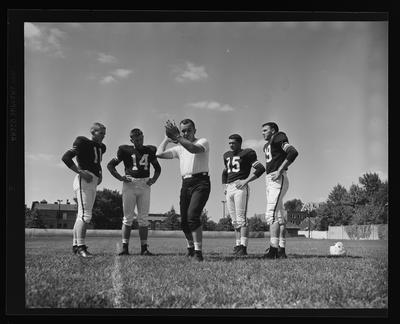 Coach with players 14 and 15