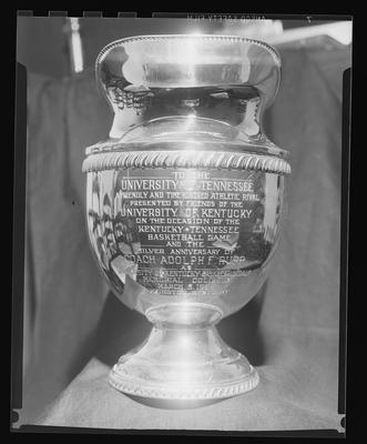 Silver Pitcher / Tennessee Kentucky Basketball / Night of Adolf Rupp's Silver Anniversary