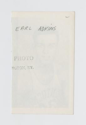 Photographic print: Adkins, Earl