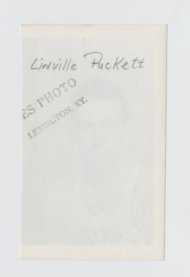 Photographic print: Puckett, Linville