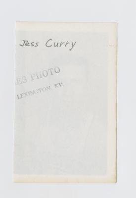 Photographic print: Curry, Jess