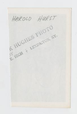 Photographic print: Hurst, Harold