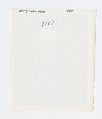 Photographic print: Letanosky, Jerry